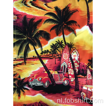 Heren Hawaiiaans casual shirt